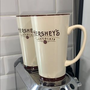 Set of 2 Hershey’s Chocolate tall mugs